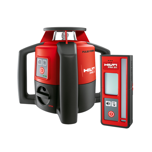Hilti PRE 3 Red Rotating Laser Level