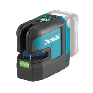Makita Self‑Leveling Cross‑Line/4‑Point Green Beam Laser 12v