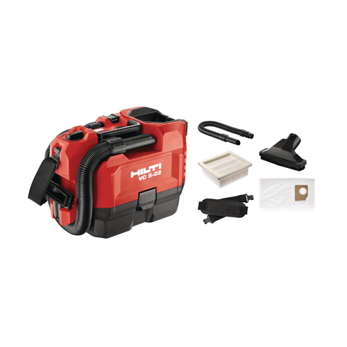 Hilti VC5 - A22 Cordless Construction Vacuum 22v